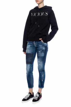 Jeansy ‘jennifer cropped jean’, zdjęcie 2 Jeansy ‘jennifer cropped jean’ od Dsquared2
